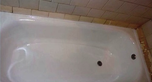 Реставрация ванны жидким акрилом | Снегири