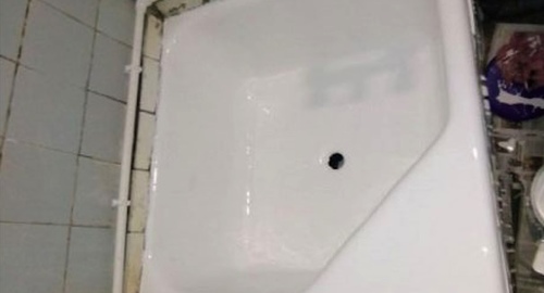 Обновление душевого поддона акрилом | Снегири